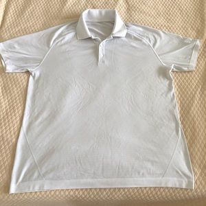 Men's Lululemon Metal Vent Tech Polo shirt XL White